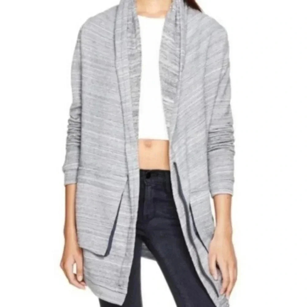 Aritzia Wilfred Free Rousseau sweater grey XXS